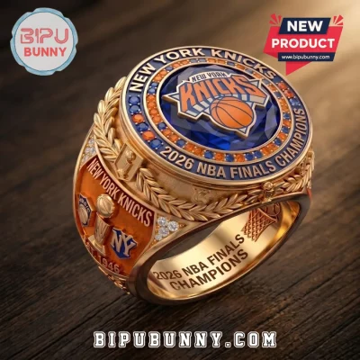 New York Knicks 2026 NBA Finals Champions Gold Championship Ring