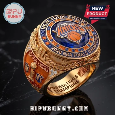 New York Knicks 2026 NBA Finals Champions Gold Championship Ring
