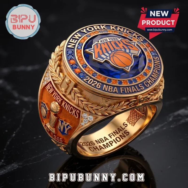 New York Knicks 2026 NBA Finals Champions Gold Championship Ring ...