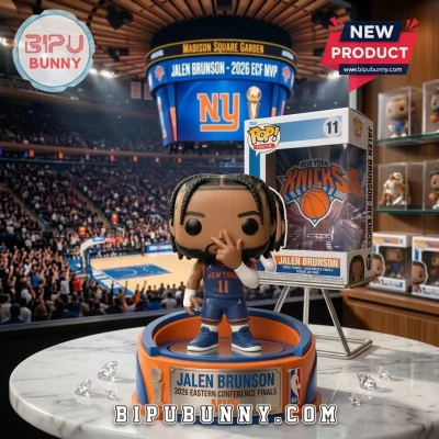 New York Knicks Jalen Brunson 2026 Eastern Conference Finals MVP Vinyl Figure