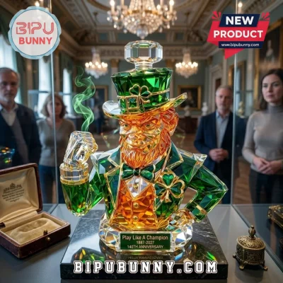 Notre Dame Fighting Irish 140th Anniversary Crystal Whiskey Decanter