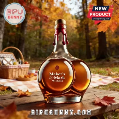 Novelty Butt Shaped Glass Liquor Bottle Whiskey Decanter