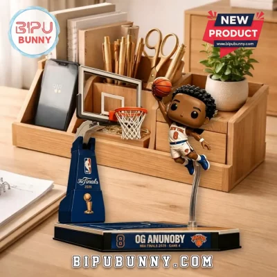 OG Anunoby x New York Knicks 2026 Finals Action Pose Sculpted Vinyl Figure