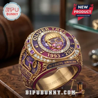 Oliver Tree 1993-2026 Memorial Gold Plated Commemorative Ring