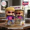 Oliver Tree vinyl figure with blonde bowl cut, red sunglasses, and colorful jacket standing on a 1993-2026 display base.!