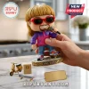 Vinyl bobblehead figure with blonde mullet, red sunglasses, and purple jacket standing on 1993-2026 base with accessories.!
