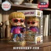 Oliver Tree vinyl figure with blonde bowl cut, red sunglasses, and purple jacket standing on a 1993-2026 base with box.!