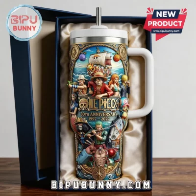 One Piece 30th Anniversary 1997-2027 Sculpted Collectible Tumbler