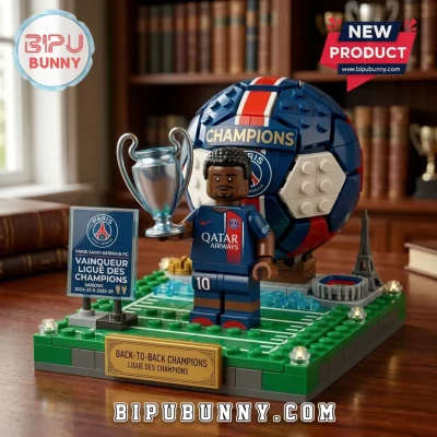 Ousmane Demb&eacute;l&eacute; Paris Saint-Germain Champions 2025 Brick Building Set