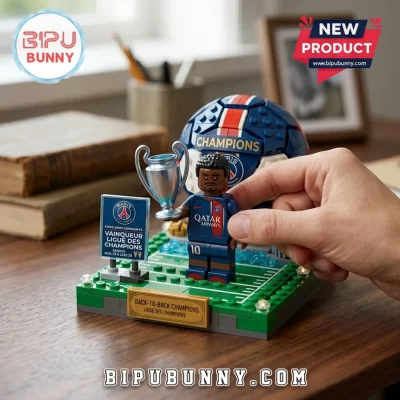 Ousmane Dembélé Paris Saint-Germain Champions 2025 Brick Building Set