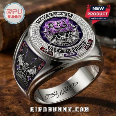 Ozzy Osbourne Prince of Darkness Premium Collectible Ring