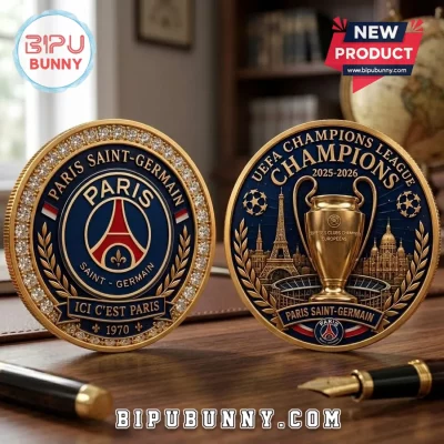 Paris Saint-Germain UEFA Champions League 2025-2026 Commemorative Coin