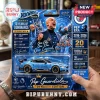 Hot Wheels Premium Pep Guardiola Dynasty Edition blue diecast sports car in blister packaging with Manchester City branding.!