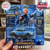 Pep Guardiola Hot Wheels Premium die-cast car in blue packaging featuring 10 years of Manchester City trophies and icons.!