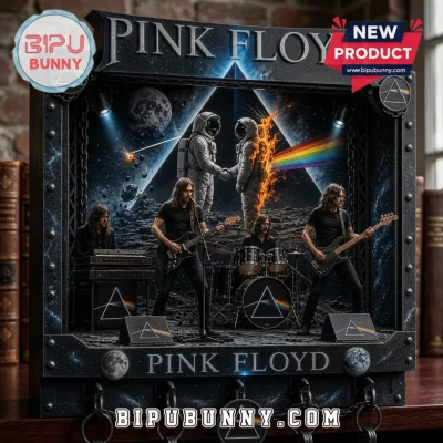 Pink Floyd Dark Side of the Moon Diorama Collectible Key Rack