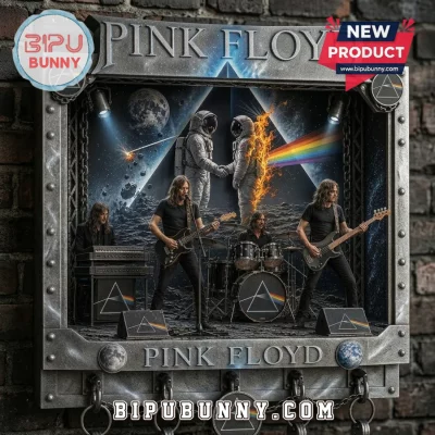 Pink Floyd Dark Side of the Moon Diorama Collectible Key Rack