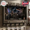 Pink Floyd 3D shadow box key holder featuring a band stage, Dark Side of the Moon prism, and Shine On text engraving.!