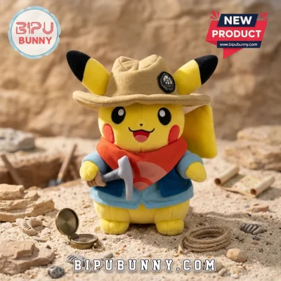 Pokemon Fossil Museum Pikachu Excavator Plush Toy