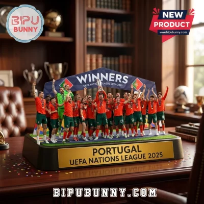 Portugal National Football Team 2025 UEFA Nations League Acrylic Plaque
