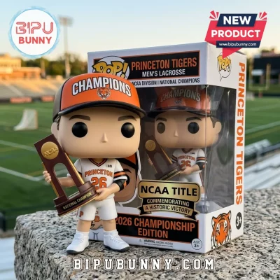 Princeton Tigers Men's Lacrosse 2026 Championship Vinyl Figure