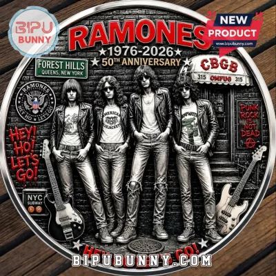 Ramones 1976-2026 50th Anniversary Commemorative Keepsake Coin