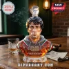 Rocky Balboa crystal decanter with boxing glove stopper, 1976-2026 50th Anniversary Italian Stallion text on chest.!