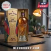 Royal Crown 2026 FIFA World Cup bottle in gold and glass trophy shape, inside branded packaging on a black slate base.!