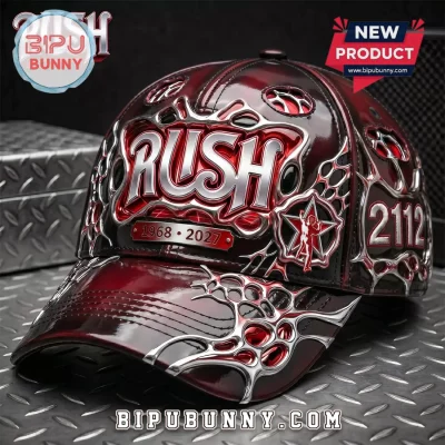 Rush 1968-2027 2112 Maroon Premium Cap