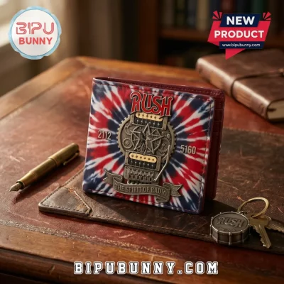 Rush The Spirit of Radio Leather Wallet