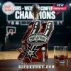 San Antonio Spurs themed glass whiskey decanter shaped like the team logo with a basketball cork and matching tumbler.!