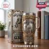 San Antonio Spurs 2026 Western Conference Champions stainless steel Yeti tumbler with gold filigree and matching gift box.!