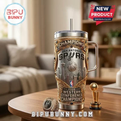 San Antonio Spurs 2026 Western Conference Champions Tumbler
