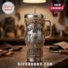 San Antonio Spurs 2026 Western Conference Champions stainless steel Yeti tumbler with gold filigree and city skyline.!