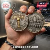 San Antonio Spurs 2026 Western Conference Champions silver commemorative coin with gold championship trophy emblem.!