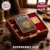 Scotland National Football Team Zippo lighter in a red velvet display box with gold thistle accents and logo engravings.!