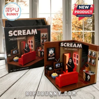 Scream 30th Anniversary Ghostface Diorama Building Blocks Set