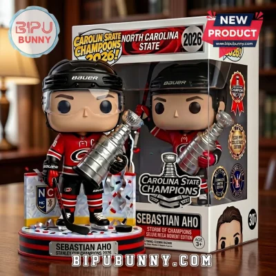Sebastian Aho x Carolina Hurricanes 2026 Stanley Cup Funko Vinyl Figure