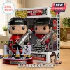 Sebastian Aho vinyl figure in red hockey uniform holding a Stanley Cup trophy on a 2026 Carolina State Champions base.!