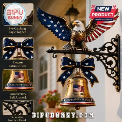 Semiquincentennial Eagle 250th Anniversary Wall Bell