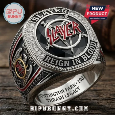 Slayer Reign in Blood Championship Ring