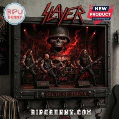Slayer South of Heaven Diorama Key Rack