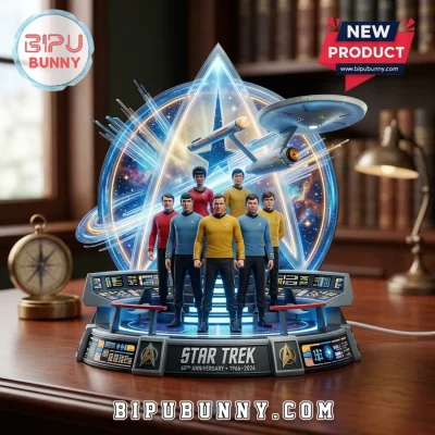 Star Trek 60th Anniversary 1966-2026 Acrylic Light Box