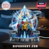 Star Trek 60th anniversary light-up display featuring USS Enterprise, Captain Kirk, Spock, and bridge crew figures.!