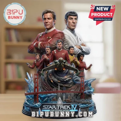 Star Trek IV The Voyage Home 40th Anniversary Collectible Acrylic Plaque