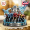 Star Trek IV The Voyage Home 40th anniversary resin statue with crew figures, blue whales, and San Francisco bridge backdrop.!