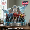 Star Trek IV: The Voyage Home 40th anniversary resin statue featuring crew figures and humpback whales on a water base.!