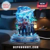 Star Trek IV The Voyage Home 40th anniversary LED diorama featuring six crew members, a whale, and Golden Gate Bridge base.!