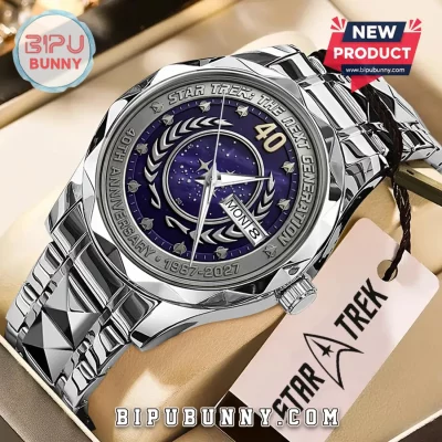 Star Trek The Next Generation 40th Anniversary Quartz Watch