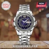 Star Trek The Next Generation 40th anniversary silver stainless steel watch with a deep blue star field dial.!
