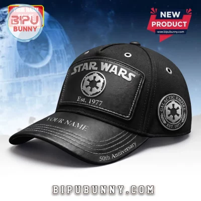 Star Wars Imperial Emblem Personalized Leather Baseball Cap
